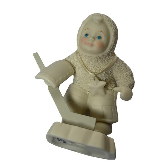 2001 Department 56 Snow Babies The Puck Stops Here w/Box - Picture 9 of 12